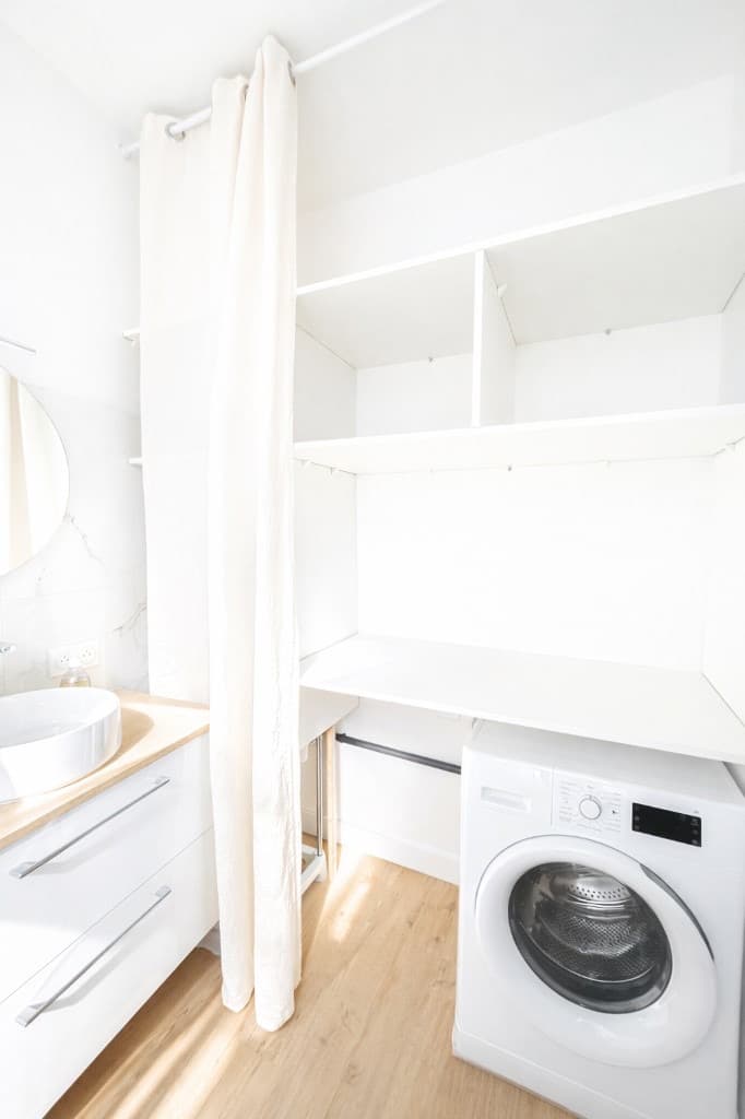 Appartement du 1er étage — coin buanderie